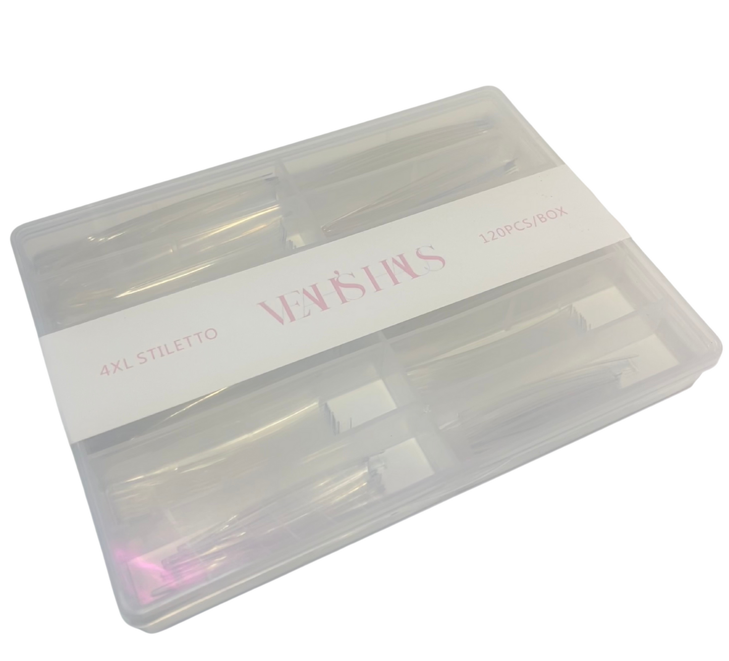 Get trendy with YOUR nails using  4Xl Stiletto Tips -  available at Veah's Haus. Grab yours for $15 today!