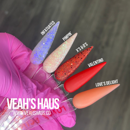 Get trendy with YOUR nails using  Love's Delight -  available at Veah's Haus. Grab yours for $10 today!